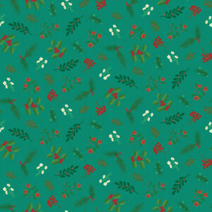 In From the Cold C14863-Teal Greenery