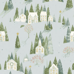 Magical Winterland C14940-Blue Home Sweet Home
