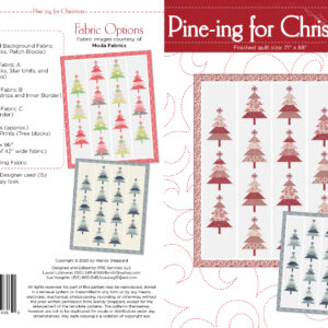 Pine-ing for Christmas Quilt Pattern