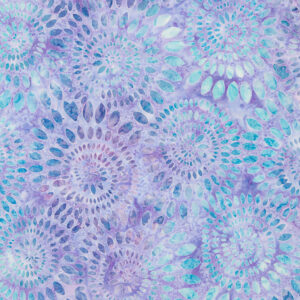 Expressions Batiks Tjpas Dahlias BTWB23010-181 Wisteria Skye