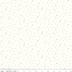 Riley Basics Dapple Dot C645- White Black