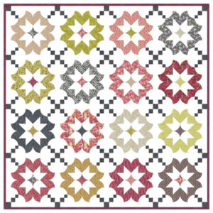 Blossoming Stars Quilt Pattern