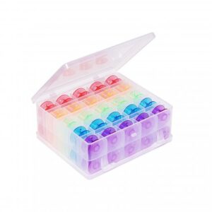 Double Sided Bobbin Box with 50 Bobbins