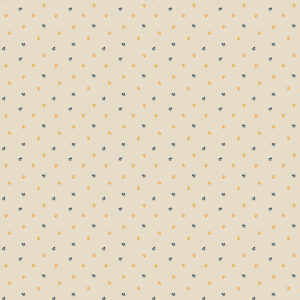 Cheddar at Twilight C15165-Cream Flower Dots