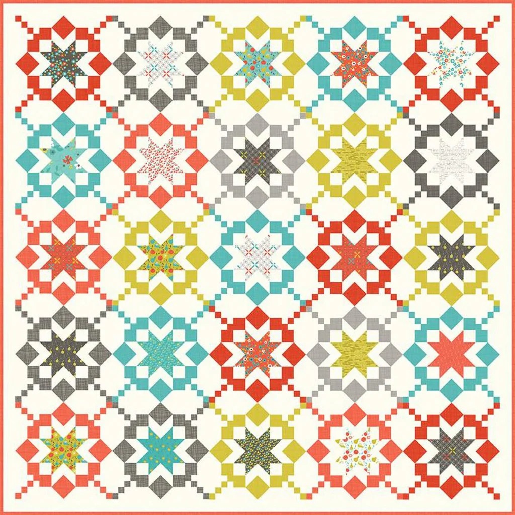 Carnival Quilt Pattern - Quilting with Marianne