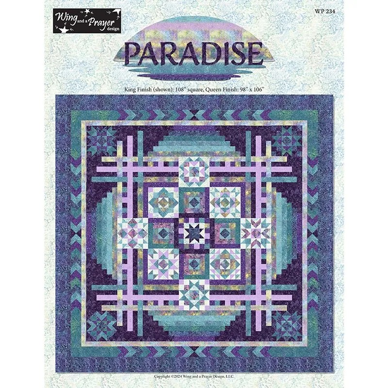 Paradise Quilt Pattern - Quilting with Marianne