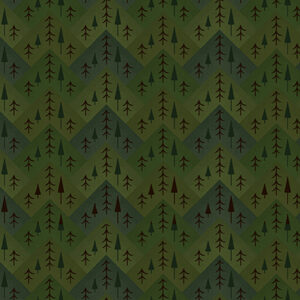 The Mountains are Calling 3133-66 Green Tree Mountain Zig Zag