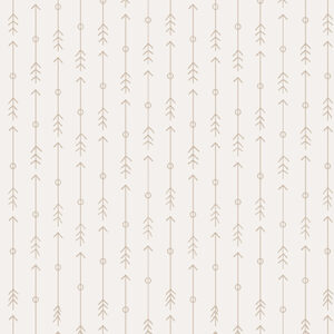The Mountains are Calling 3135-44 Cream Arrow Stripe