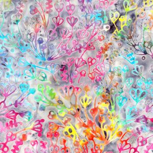 Expressions Batiks Sassy and Tweet BT23090-128 Rainbow Sherbet