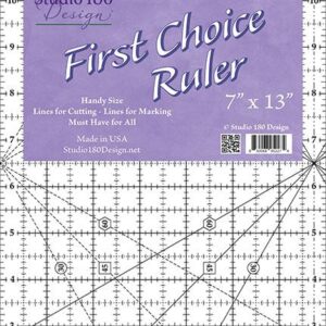 First Choice Ruler 7" x 13"