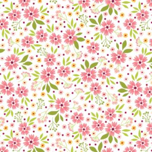 Among the Wildflowers BEN17101-02 Pink Poppies