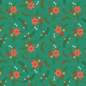 In From The Cold C14860-Teal Main