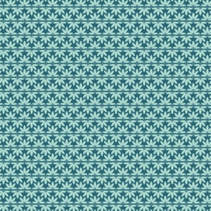 Melody C15145-Colonial Blue Deco Leaves