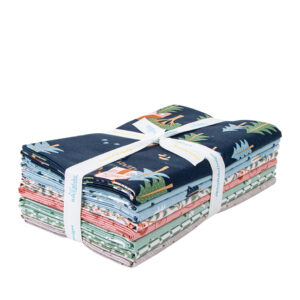 Forest Village 1 Yard Bundle 1YD-15600T-8 Teal