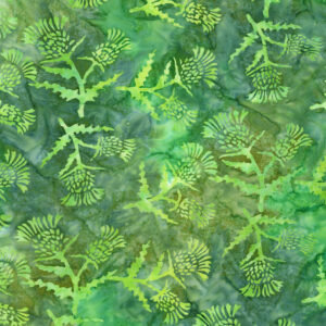 Expression Batiks A Touch of Celtic BT23267-314 Green Apple