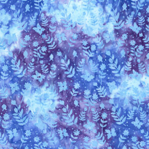 Expression Batiks Daisy Dots BT23400-305 Denim Bijou