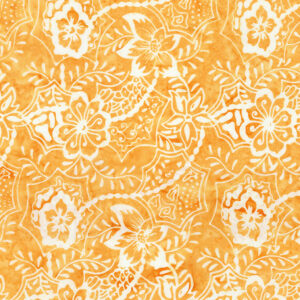 Expression Batiks Garden Fresh BT23414-256 Butterscotch
