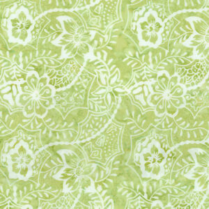Expression Batiks Garden Fresh BT23414-320 Pale Lime