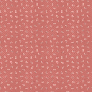 Mary Catherine C16705-Faded Red Flower Dots