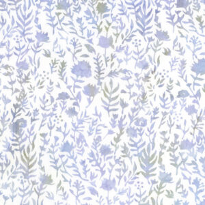 Expressions Batiks Floral Grid BT23463-172 Lavender Blue