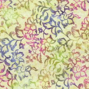 Expressions Batiks Radiant Flourish BT23382-321 Artichoke