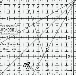 Sew Square 4 Ruler