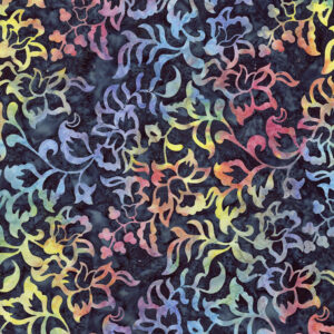 Expressions Batiks Radiant Flourish BT23382-165 Dancing Lights