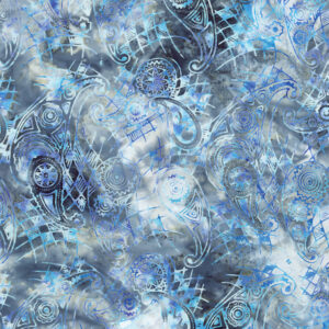 Expression Batiks Splatter BT23392-160 Lilac Lustre