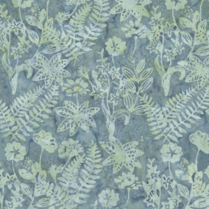 Expressions Batiks Floral Grid BT23460-271 Adriatic Mist