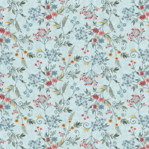 Norwegian Forest 3549-17 Pale Blue Tender Vines