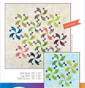 Twirling Leaves Quilt Pattern