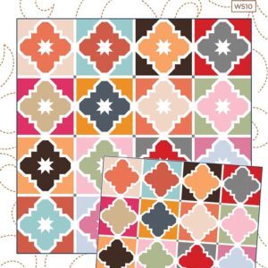 Quatrefoil Quilt Pattern