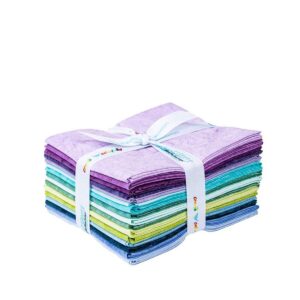 Batiks Hand-Dyes Misty Meadow Fat Quarter Bundle FQ-21005-16