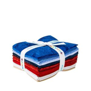 Batiks Hand-Dyes Freedom Flair Fat Quarter Bundle FQ-21008-16